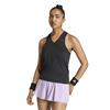 adidas Ladies CLUB TENNIS CLIMACOOL V-NECK Tank Top Black